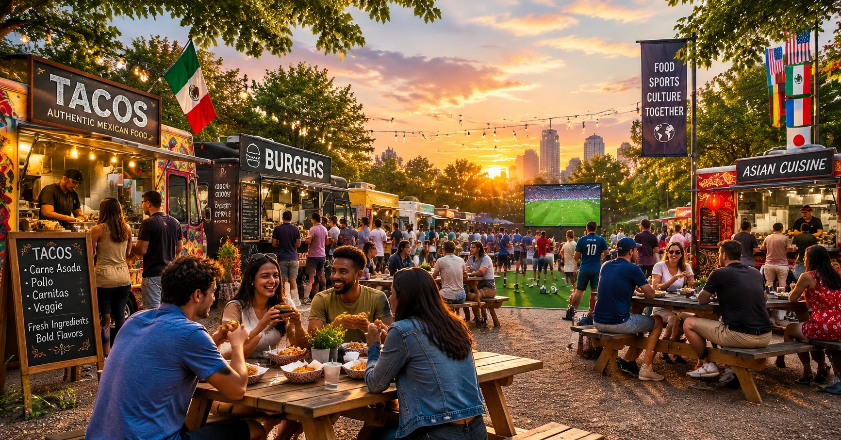 Gouzañv Champions Food Truck Park : Lec'h gastronomi hag eskemm - image 1