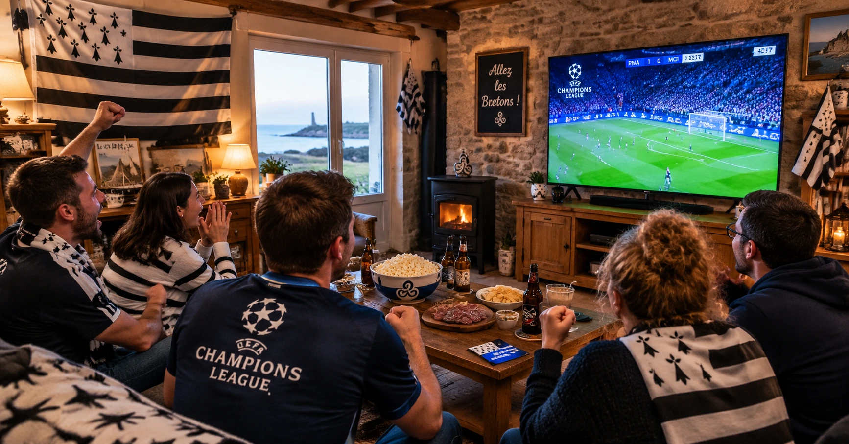 Penañse sell warc'h live Champions League: Kelenner komplek evit ar c'hoarierien Breizh - image 1